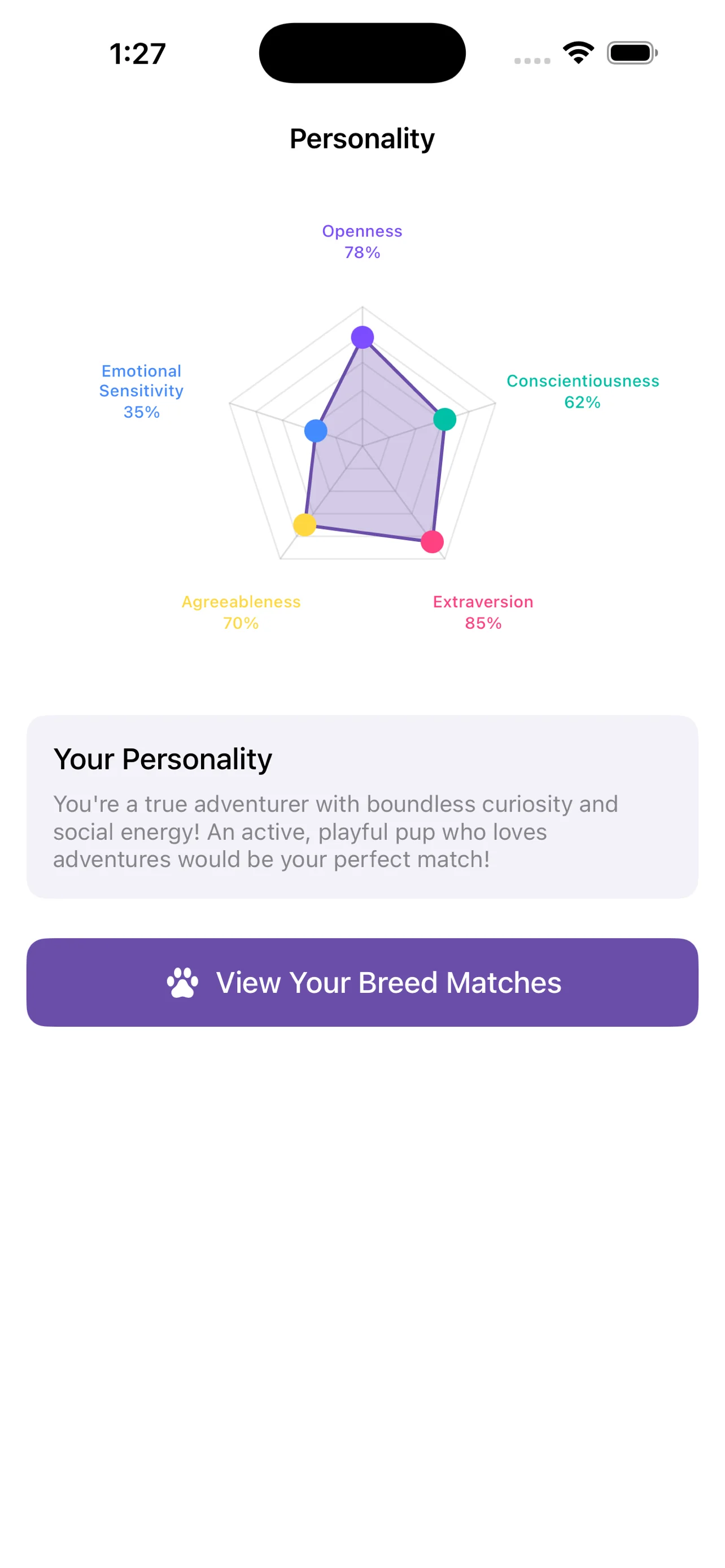 Pawsonality screenshot 3